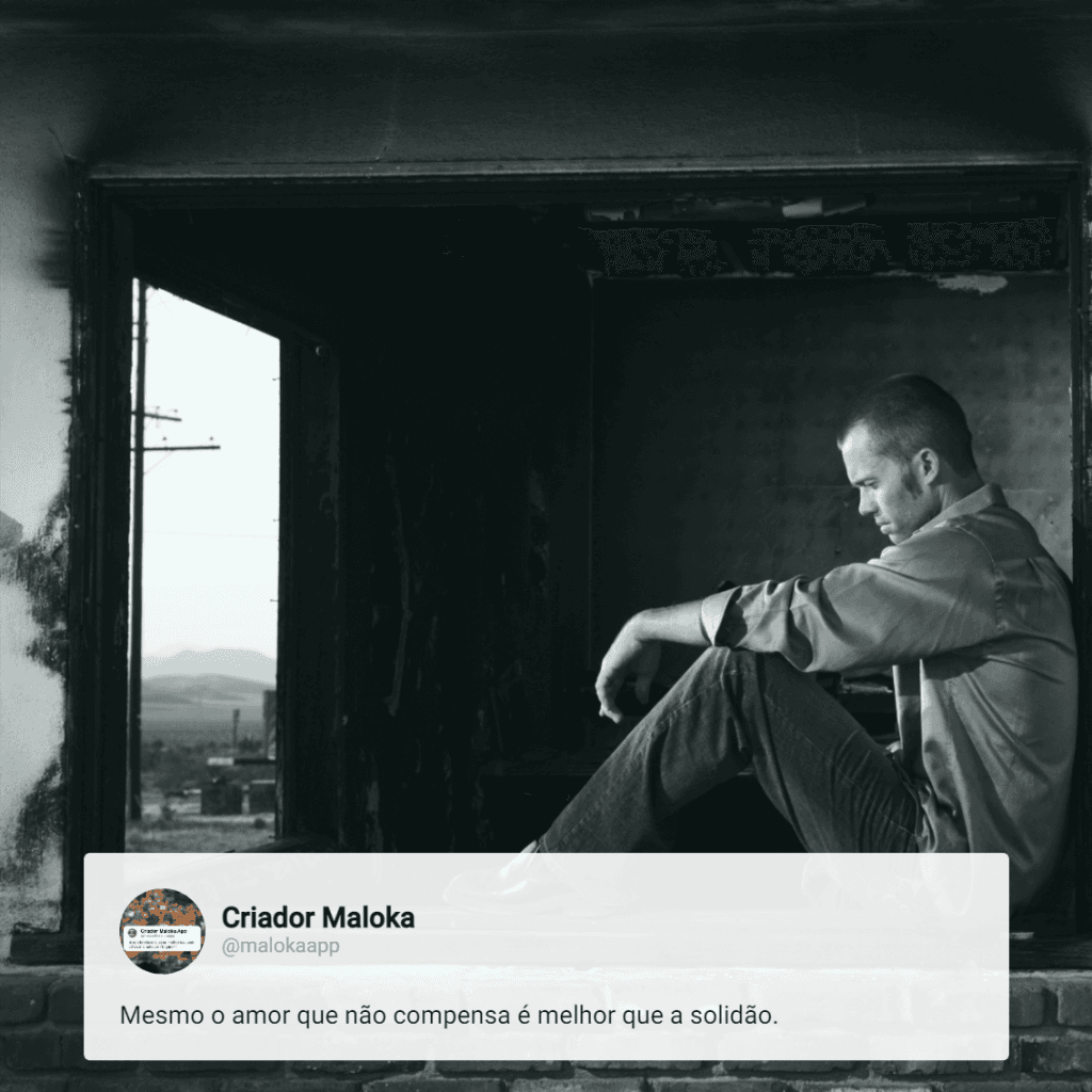 Frases de Solidão sobre Amor