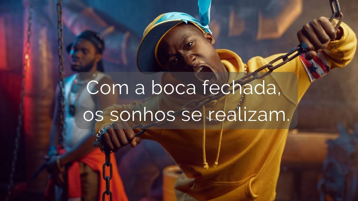 Frases de favela sinistra: Papo reto para as redes sociais